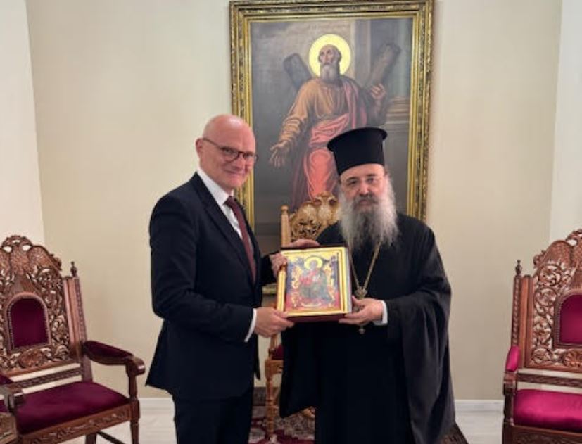 Ο Πρέσβης της Γερμανίας στον Μητροπολίτη Πατρών