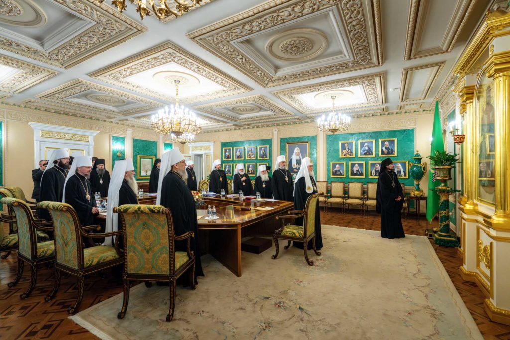 Συνεδριάζει η Ιερά Σύνοδος της Ρωσικής Εκκλησίας