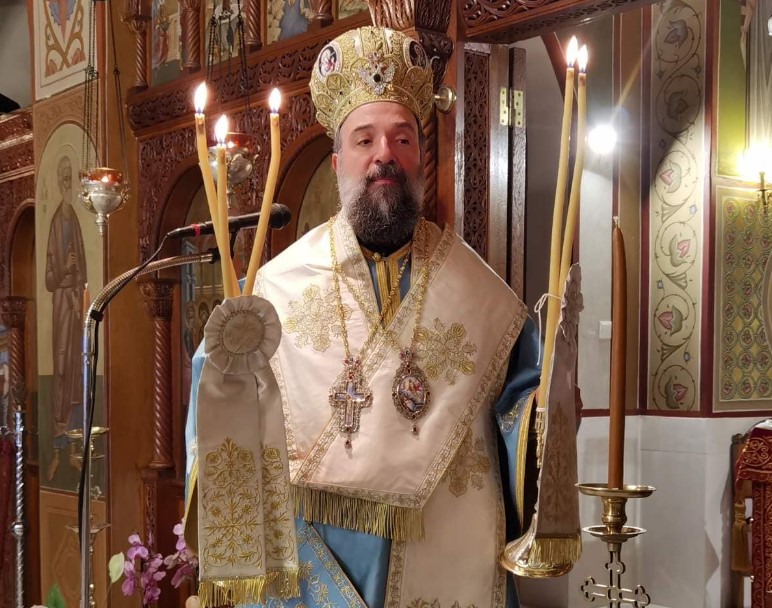 Η Κυριακή του Παραλύτου στον Ιερό Μητροπολιτικό Ναό Υπαπαντής του Κυρίου Θήρας