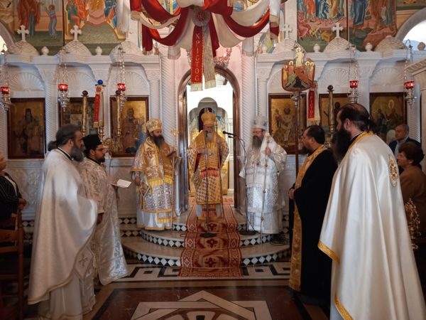 Τεσσαρακονθήμερο μνημόσυνο της μητέρας του Επισκόπου Κεγχρεών Αγαπίου