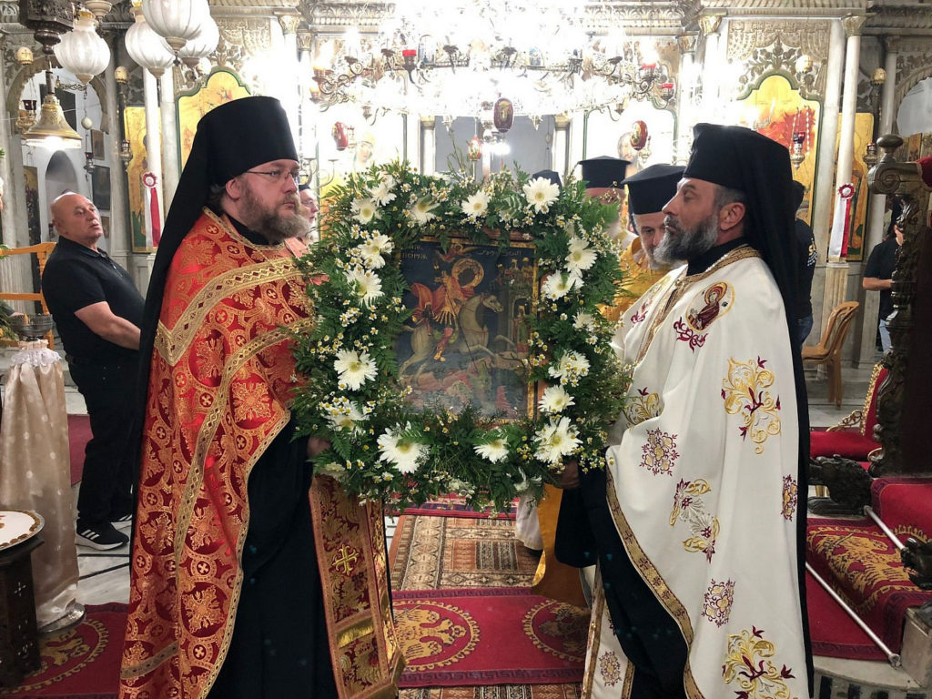 Представитель Русской духовной миссии сослужил Предстоятелю Иерусалимской Церкви в древнем городе Акко