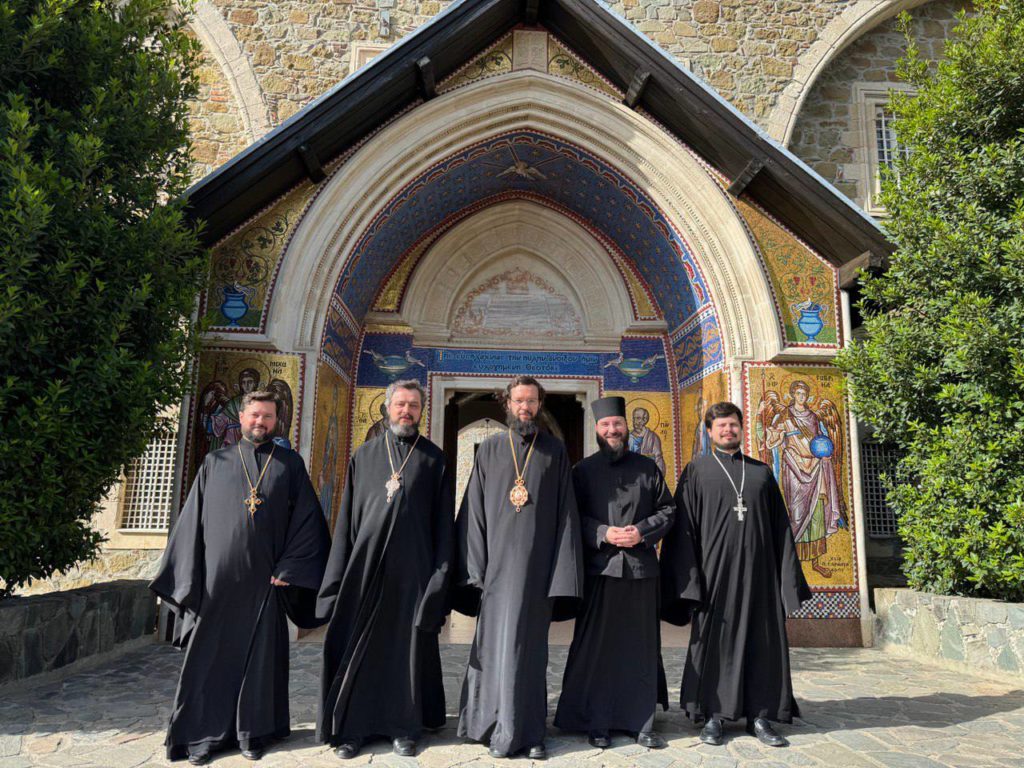 Председатель Отдела внешних церковных связей посетил Киккский монастырь