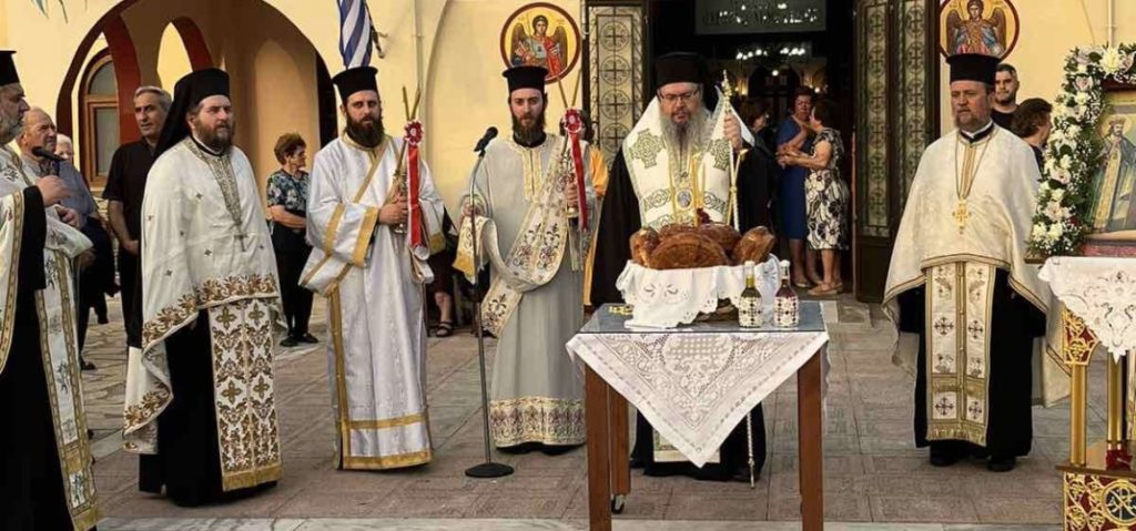 Πανηγυρικός Εσπερινός των Αγίων Κωνσταντίνου και Ελένης στον Βρυότοπο