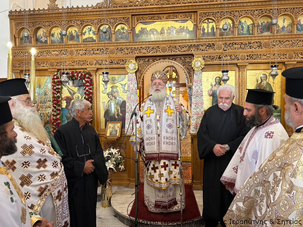 Χειροθεσίες Αναγνώστη και Εκκλησιάρχη στον Ενοριακό Ναό Νέας Ανατολής Ιεράπετρας