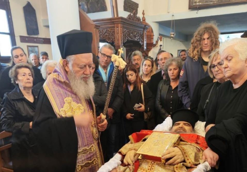 Τελέσθηκε η κηδεία του Πρωτοπρεσβυτέρου Κωνσταντίνου Καλλιανού