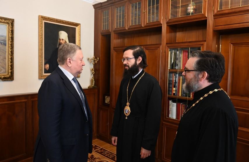 Председатель ОВЦС встретился с новоназначенным послом России в Хорватии