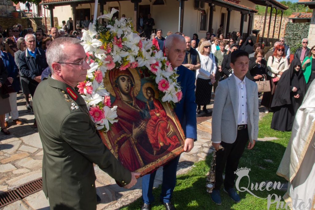 Σύναξη Παναγίας Πορταΐτισσας στο Μετόχι της Μονής Ιβήρων στην Κορνοφωλιά Σουφλίου