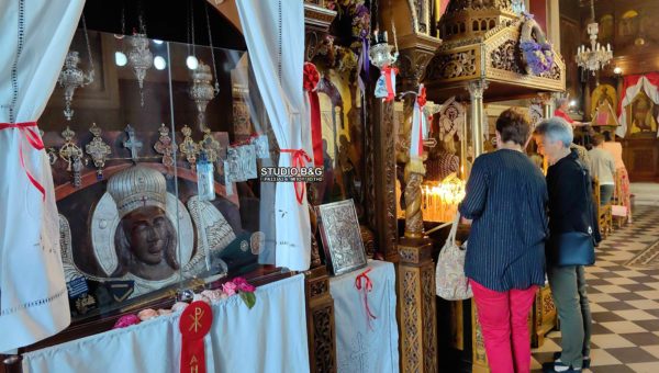 Λευκάκια Ναυπλίου: Λιτανεία της Ιεράς Εικόνας του Ταξιάρχη Μιχαήλ (ΦΩΤΟ & ΒΙΝΤΕΟ)