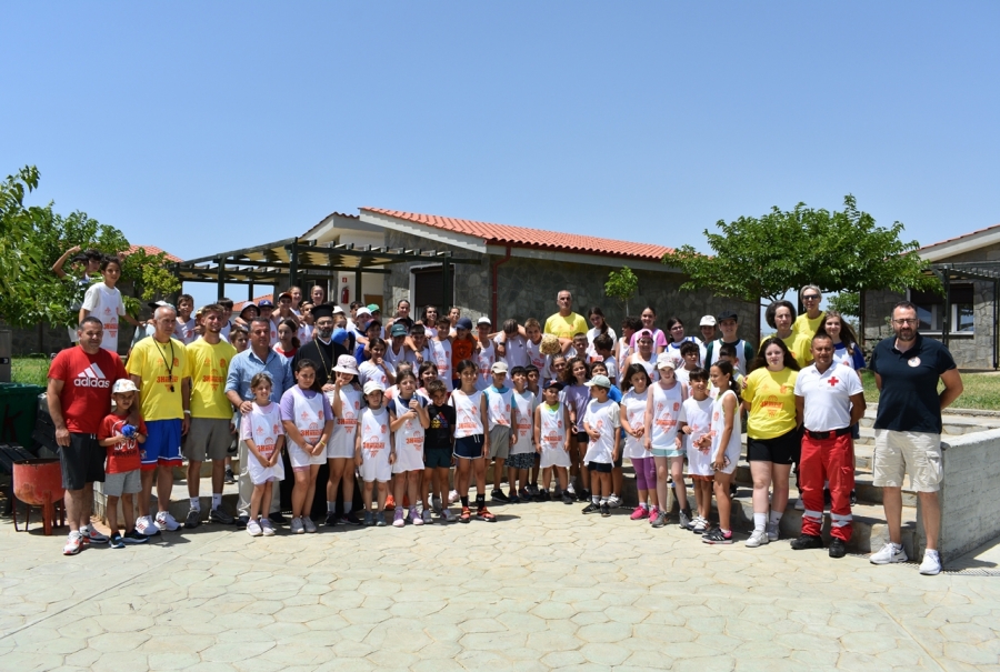 Η 3η Αθλητική Γιορτή του Μπάσκετ στις Εκκλησιαστικές της Κατασκηνώσεις της Ιεράς Μητρόπολης Μαρωνείας