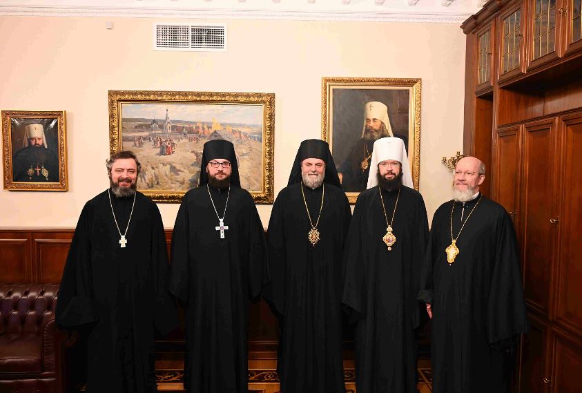 Председатель ОВЦС встретился с новоназначенным представителем Патриарха Сербского при Московском Патриаршем престоле