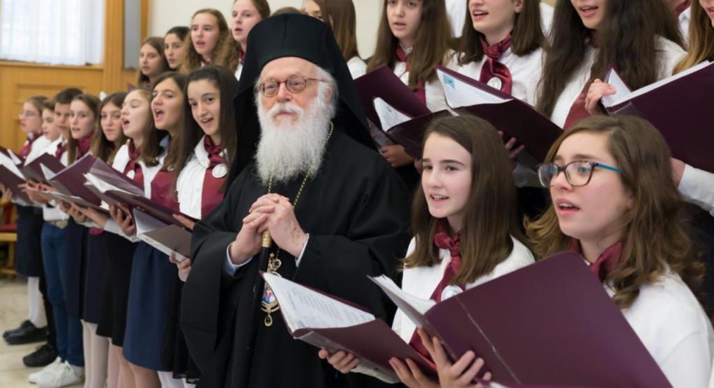 Archbishop of Albania shared a message of resilience and courage