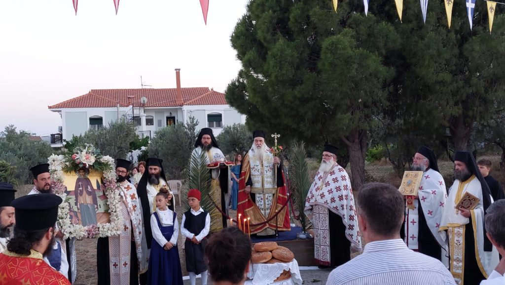 Ο εορτασμός του Αγίου Νεομάρτυρος Γεωργίου στη Σάμο