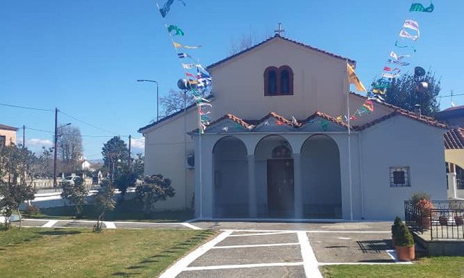 Πρόγραμμα πανηγύρεως του Ιερού Ναού Αγίων Θεοδώρων Πηγής Τρικάλων