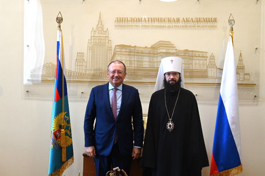 Председателю ОВЦС присвоено звание почетного доктора Дипломатической академии МИД России