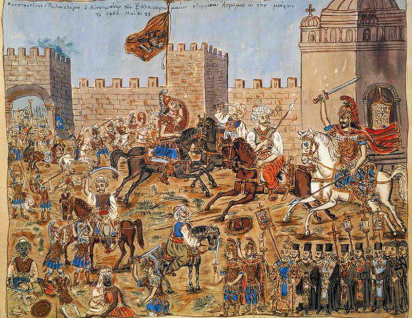 Εκδήλωση μνήμης για την επέτειο Άλωσης της Κωνσταντινούπολης στο Κοντόπευκο Αγίας Παρασκευής 