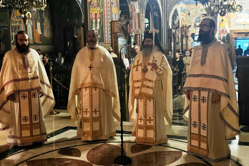 Αγρυπνία του Αγίου Ιουστίνου του Ποποβίτς στον Μητροπολιτικό Ναό Παναγίας Παντανάσσης Λεμεσού