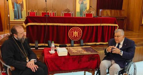 Στον Μητροπολίτη Θεσσαλονίκης ο Πρόεδρος των «Πατριωτών» Πρόδρομος Εμφιετζόγλου