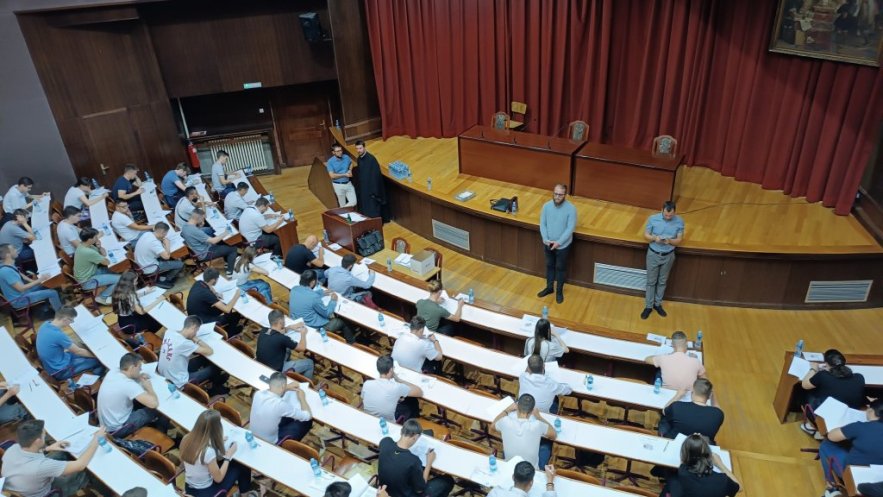Одржан пријемни испит на Православном богословском факултету