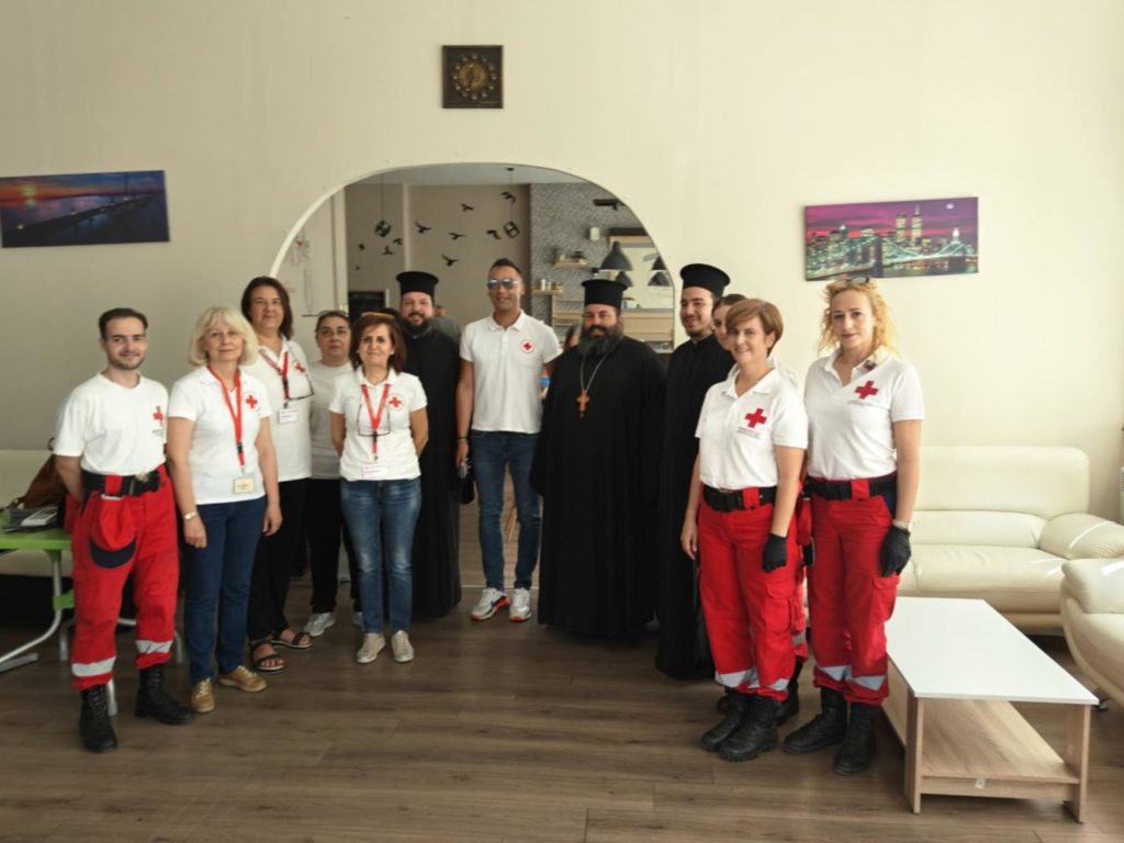 Εθελοντική αιμοδοσία στο πλαίσιο των εκδηλώσεων για τα 100 χρόνια της ανυψώσεως της Ι.Μ. Κιλκισίου