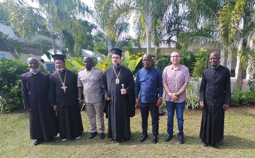 Συνάντηση Μητροπολίτη Άκκρας με υπουργό Υγείας της Ακτής Ελεφαντοστού