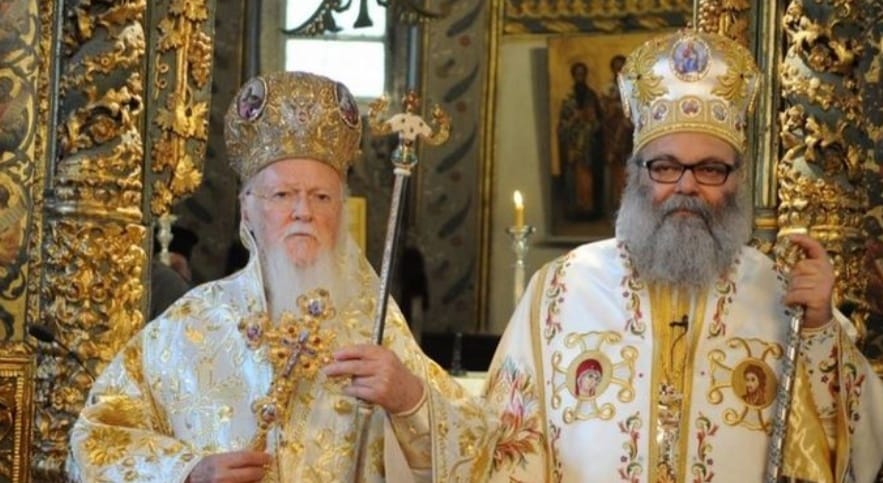 ‎أبانا البطريرك المسكوني يتلقى معايدة من اخيه البطريرك الانطاكي