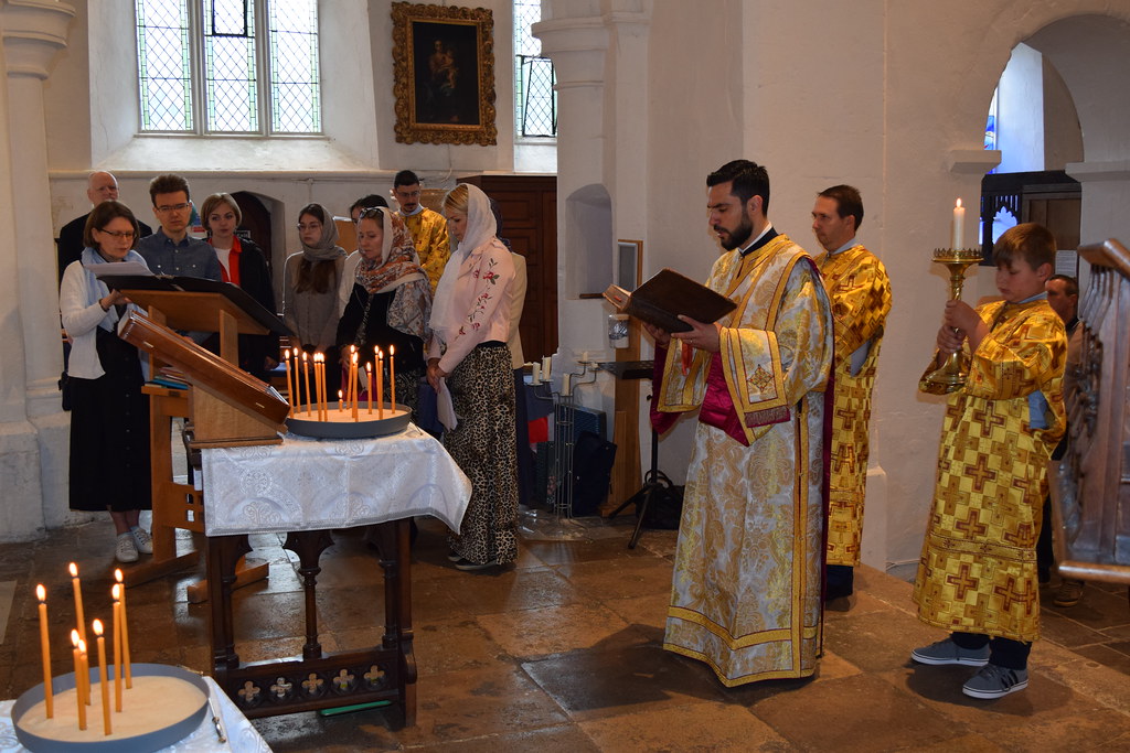 Archbishop Nikitas visits Guilford