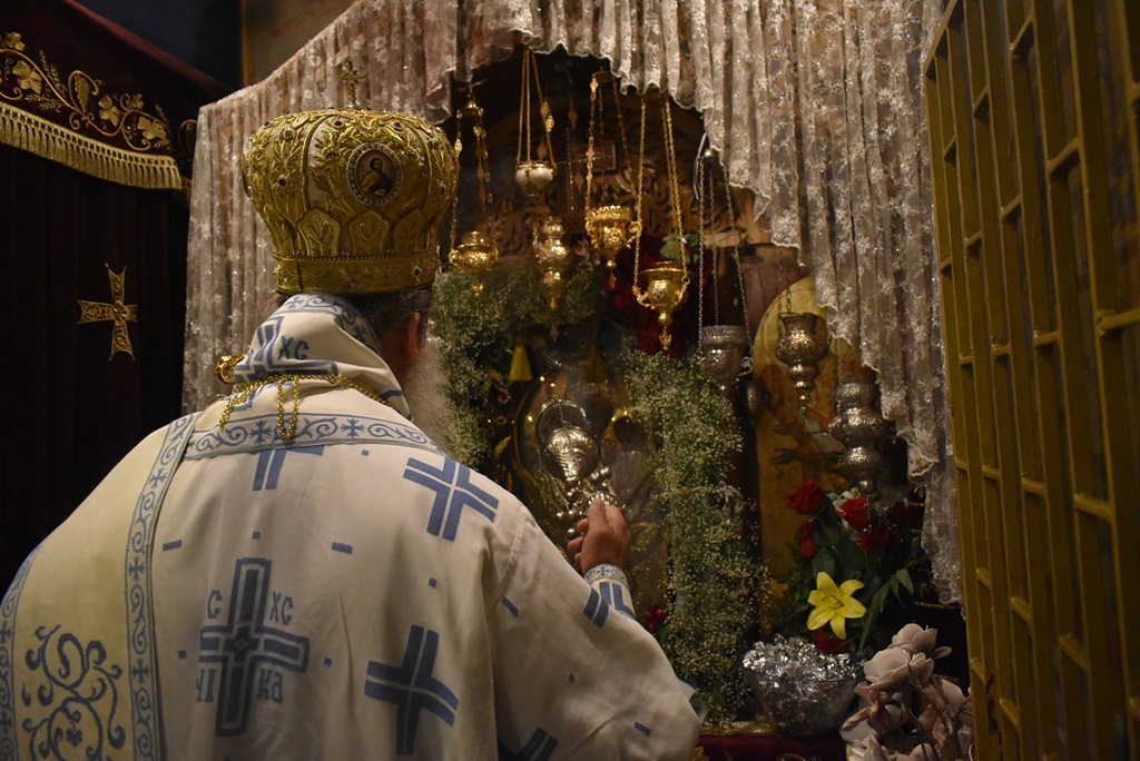 Φθιώτιδος Συμεών: «Η Παναγία μας πηγή υπομονής και καρτερίας»