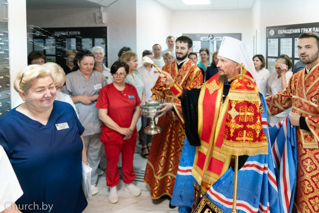 ПАТРИАРШИЙ ЭКЗАРХ ВСЕЯ БЕЛАРУСИ СОВЕРШИЛ В 11-Й ГОРОДСКОЙ КЛИНИЧЕСКОЙ БОЛЬНИЦЕ МИНСКА ОСВЯЩЕНИЕ НОВОГО КОРПУСА И ЧАСОВНИ В ЧЕСТЬ ПРАВЕДНОЙ СОФИИ СЛУЦКОЙ