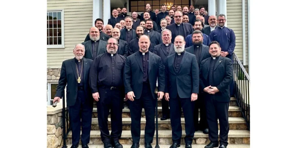 Archdiocesan District Clergy Syndesmos Meet for Annual Spring Meeting