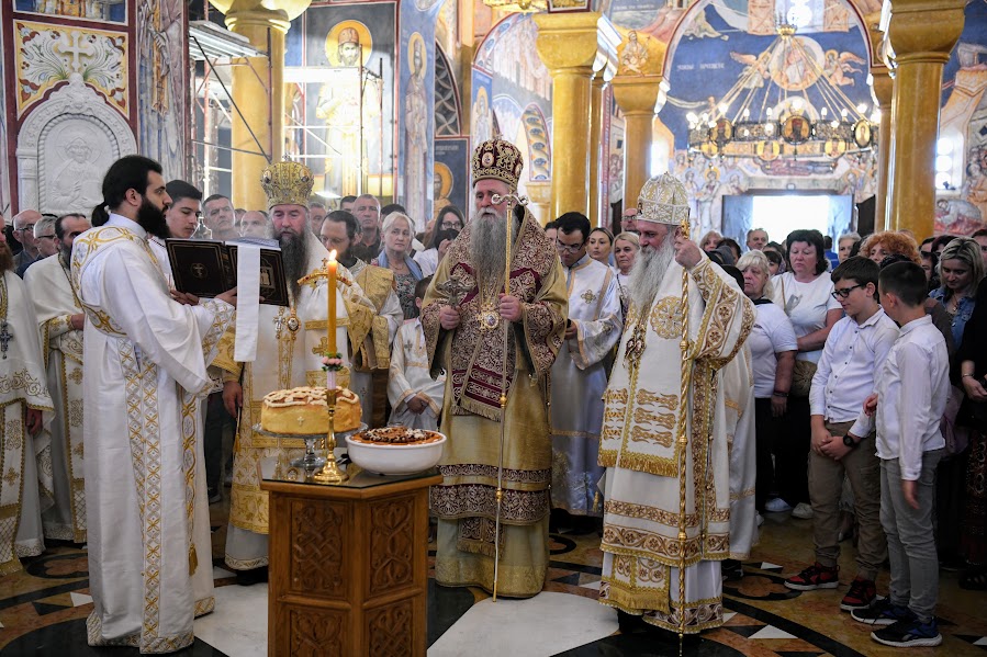 Свети Јован Владимир – слава барског Саборног храма, богослужили Митрополит Јоаникије и Епископи сергијево-посадски Кирил и пакрачко-славонски Јован
