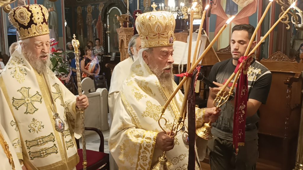 Η Εορτή της Πεντηκοστής στην Ιερά Μητρόπολη Καρυστίας και Σκύρου