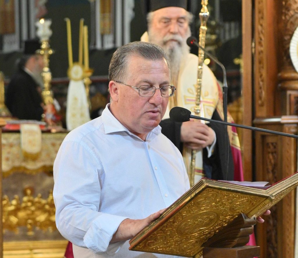 Δήμαρχος Κατερίνης για Γέροντα Αγαθόνικο: “Υπήρξε πάντα πιστός φρουρός και γνήσιος θεματοφύλακας των πνευματικών μας παραδόσεων”