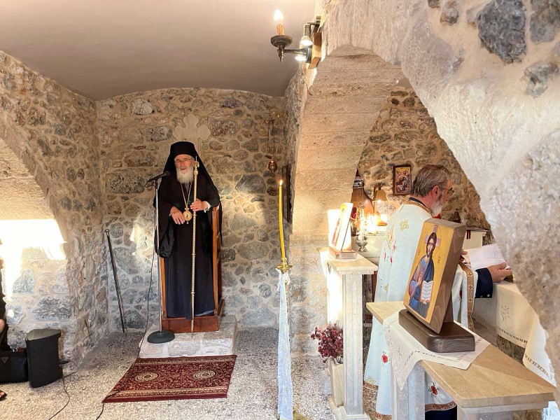 Εσπερινός του Αποστόλου Ιούδα της Ενορίας του Αγίου Μάμαντος Καλύμνου