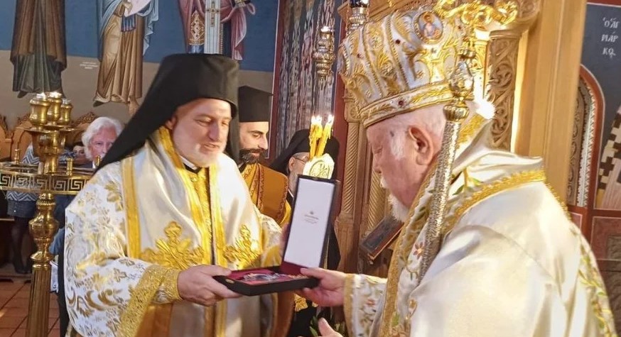Archbishop of America celebrates Divine Liturgy in Bonn, Germany