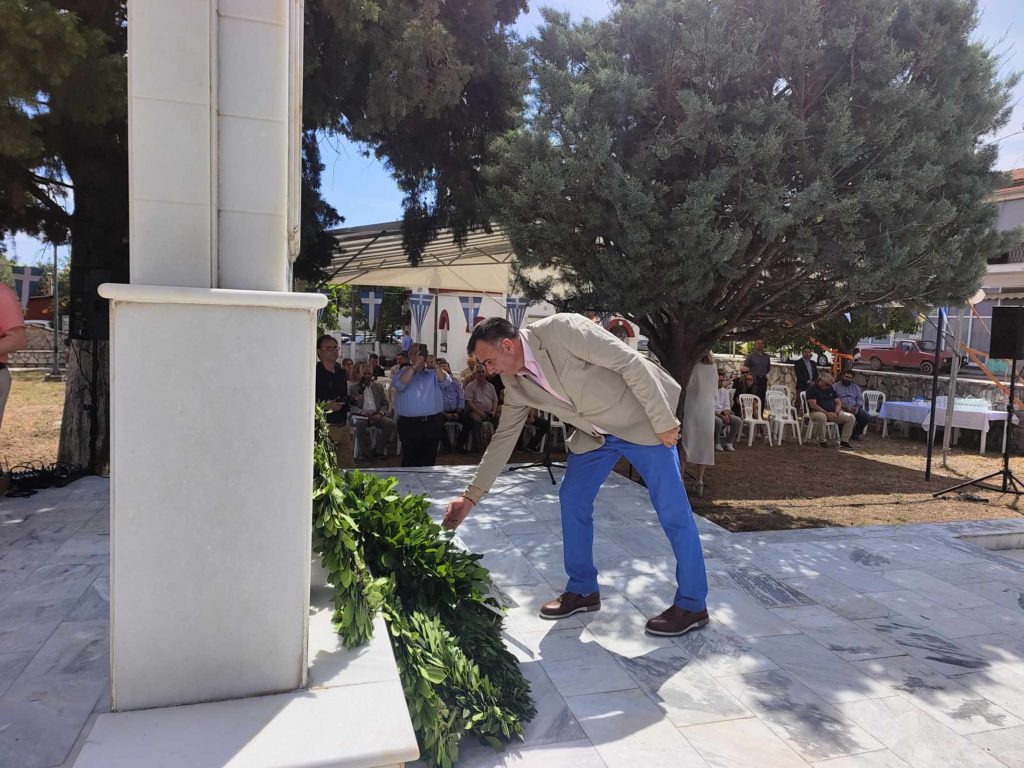 Το Σωματείο Ιεροψαλτών Τρικάλων κατέθεσε στεφάνι στην 81η επέτειο της Μάχης της Πόρτας 1943