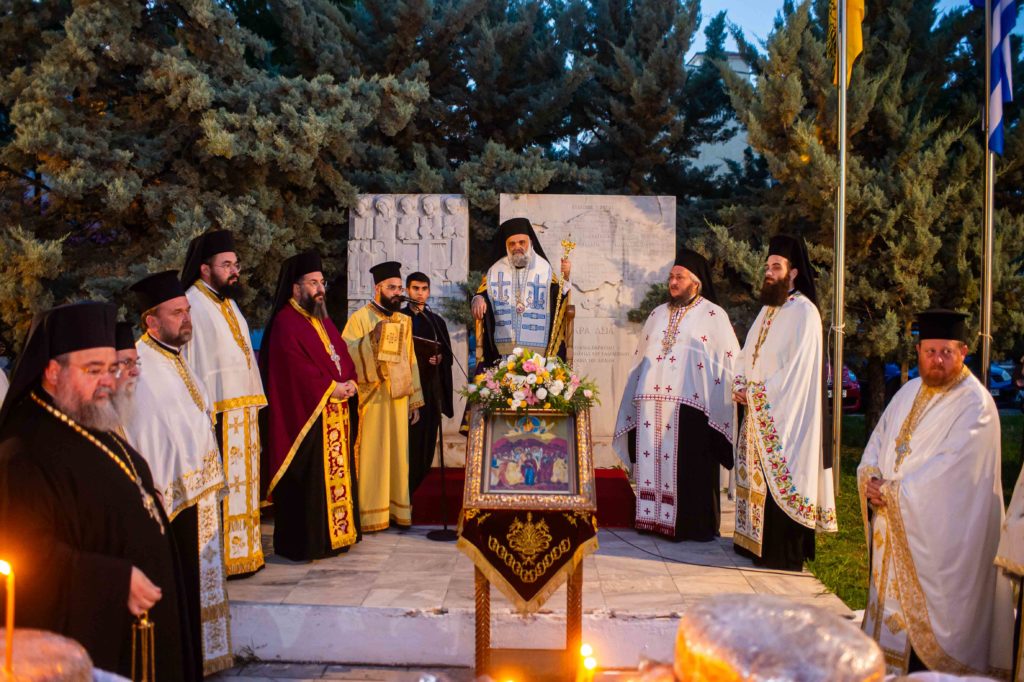 Ο Εσπερινός της Αναλήψεως στην Καλαμάτα