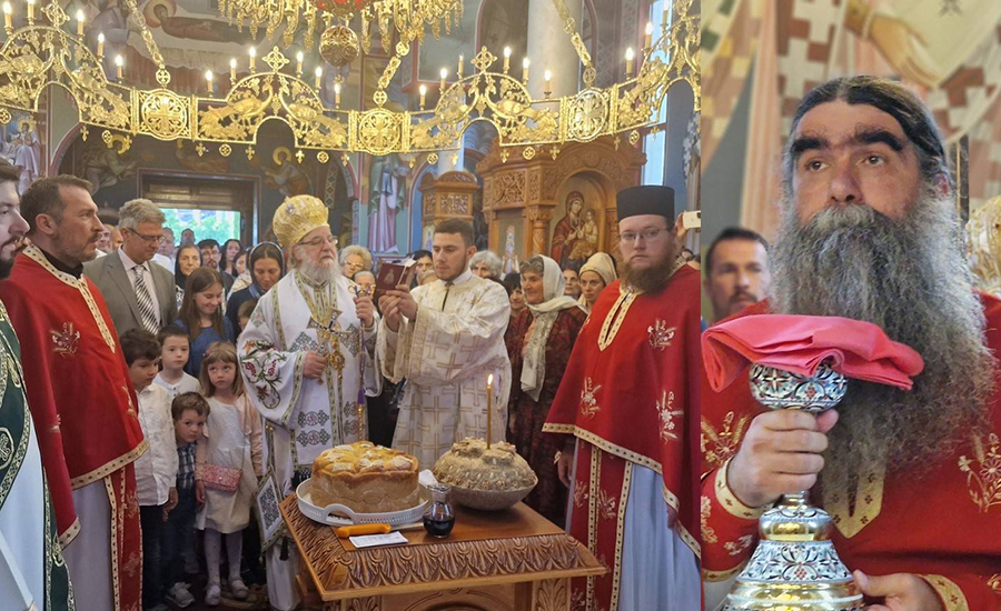 Инђија: Слава храма Светих цара Константина и царице Јелене
