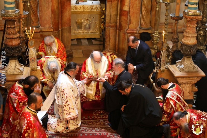 Η εορτή της Πεντηκοστής στο Πατριαρχείο Ιεροσολύμων (ΒΙΝΤΕΟ+ΦΩΤΟ)