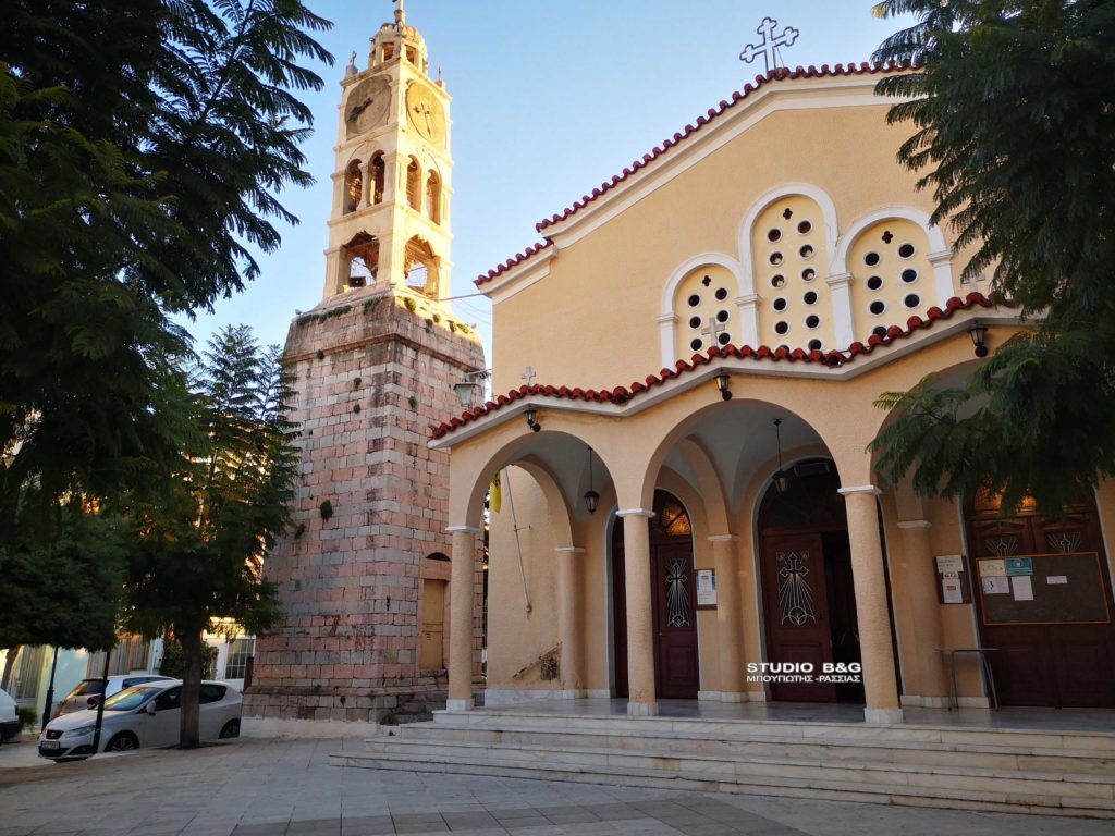 Τα Ιερά Λείψανα των Αγίων Μαρτύρων Ραφαήλ, Νικολάου και Ειρήνης στον Ιερό Ναό Αγίας Τριάδος Ναυπλίου