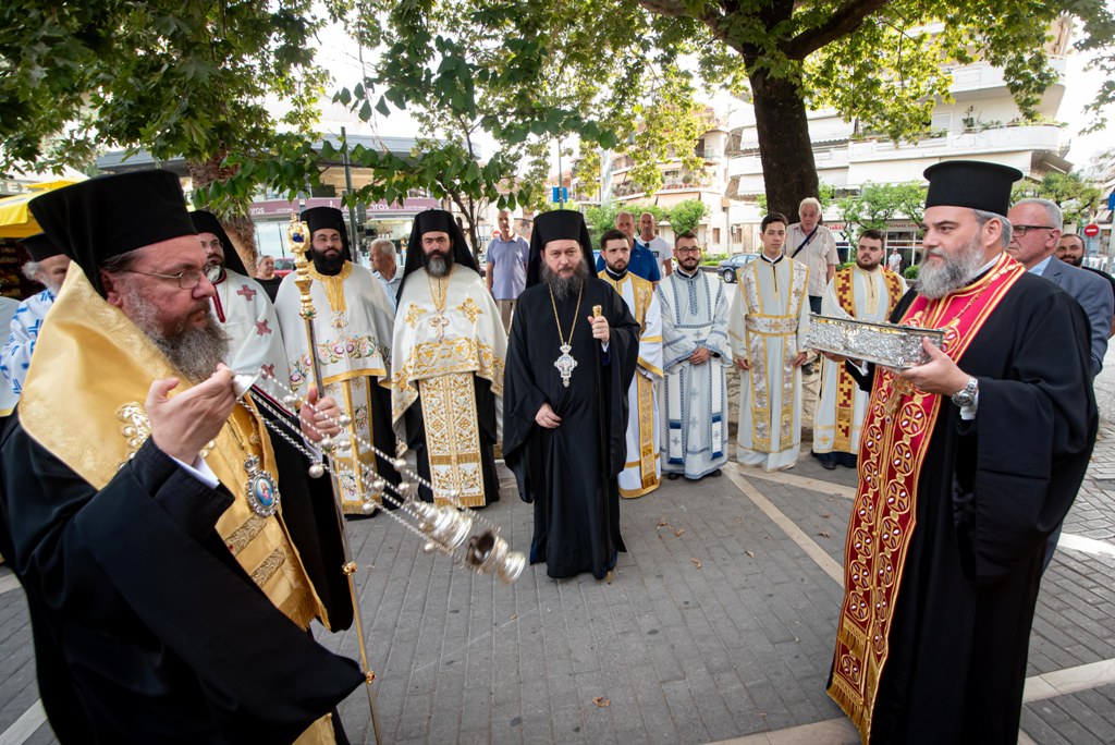 Υποδοχή της Δεξιάς Χειρός του Αγίου Σπυρίδωνος στην Ι. Μ. Αιτωλίας και Ακαρνανίας