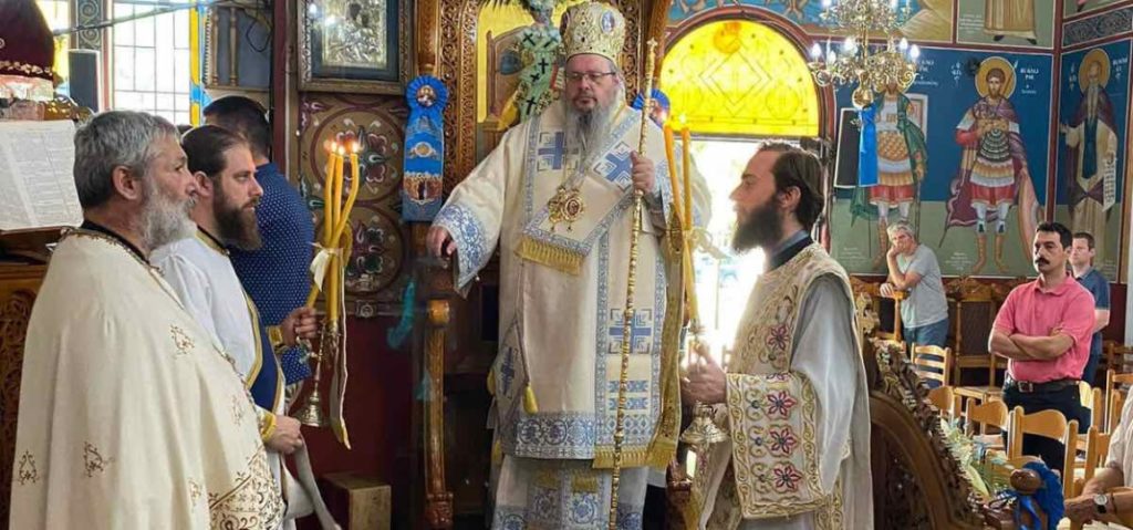 Η πανήγυρη του Ιερού Ναού της Αναλήψεως στη Λάρισα