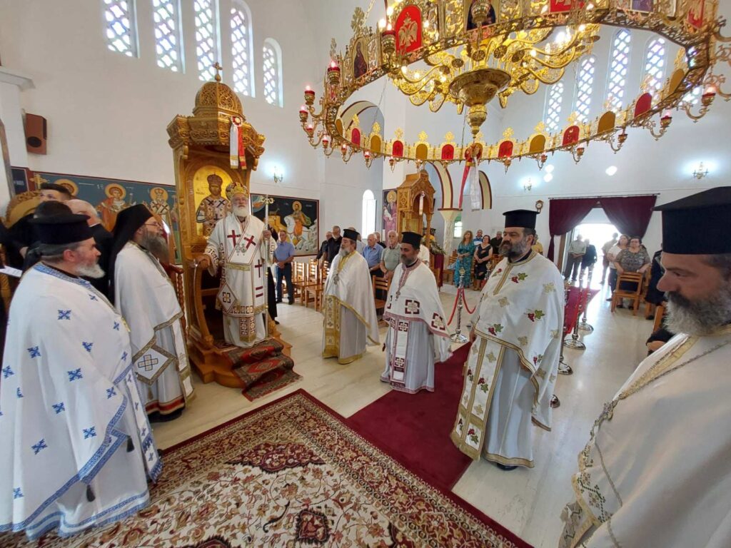 Η εορτή της Αναλήψεως στην Ιερά Μητρόπολη Αρκαλοχωρίου