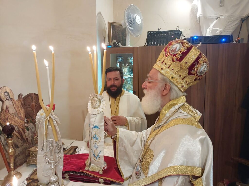 Απόδοση της εορτής του Πάσχα στις Αγιές Παρασκιές