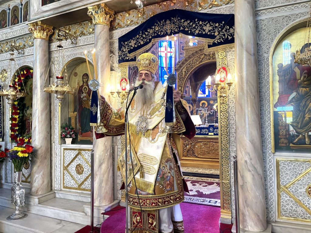 Μητροπολίτης Πειραιώς: «Η Ανάληψις είναι το μεσουράνημα της Θείας Αγάπης»