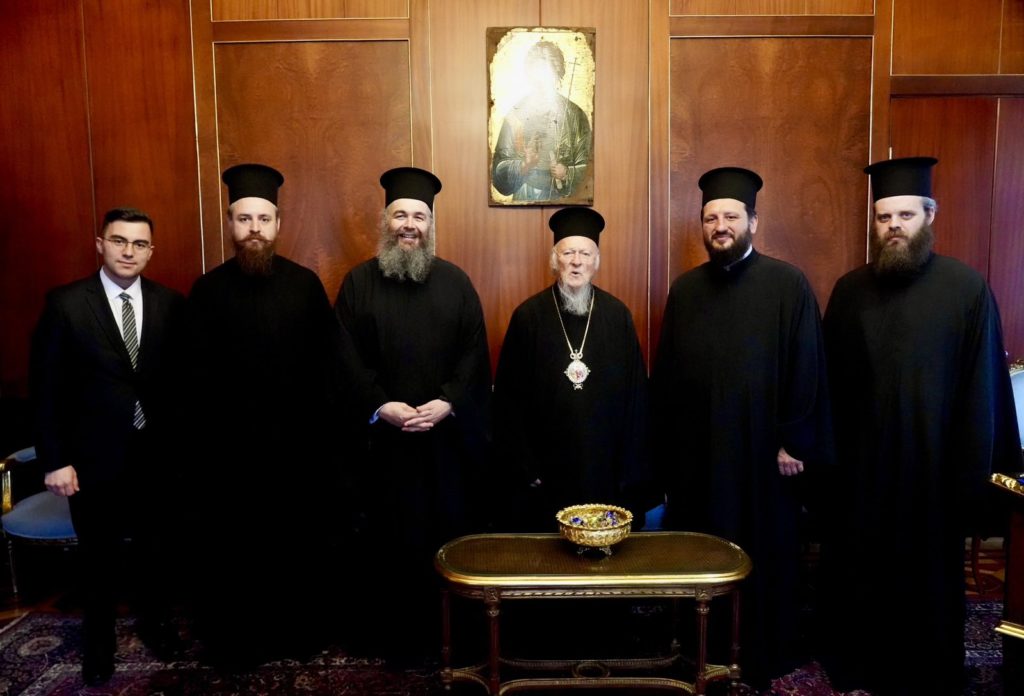 O Μητροπολίτης Φλωρίνης, Πρεσπών και Εορδαίας Ειρηναίος στο Φανάρι