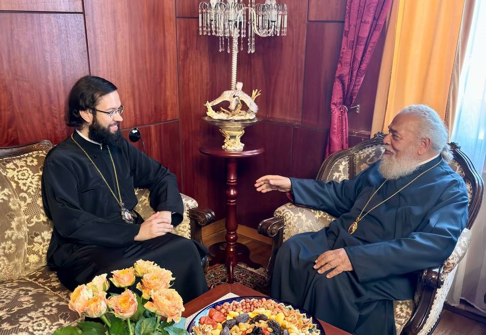 Председатель Отдела внешних церковных связей посетил Подворье Антиохийского Патриархата в Москве
