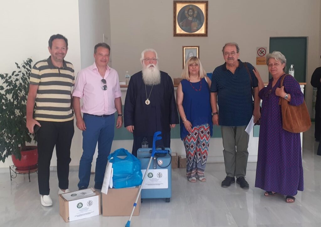 Υγειονομικό υλικό για το Αγροτικό Ιατρείο Τσαγκαράδας προσέφεραν οι Λειτουργοί Υγείας της Αγάπης