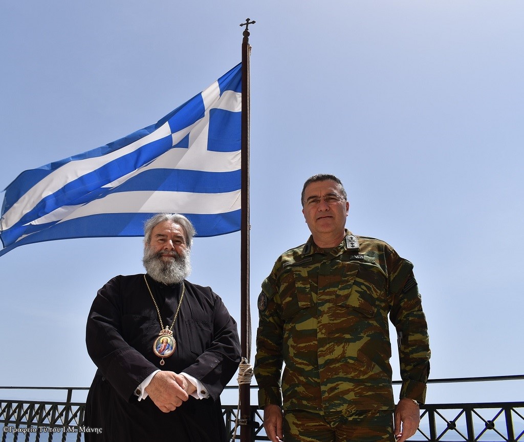 Στον Μητροπολίτη Μάνης ο Διοικητής της IV Μεραρχίας Πεζικού