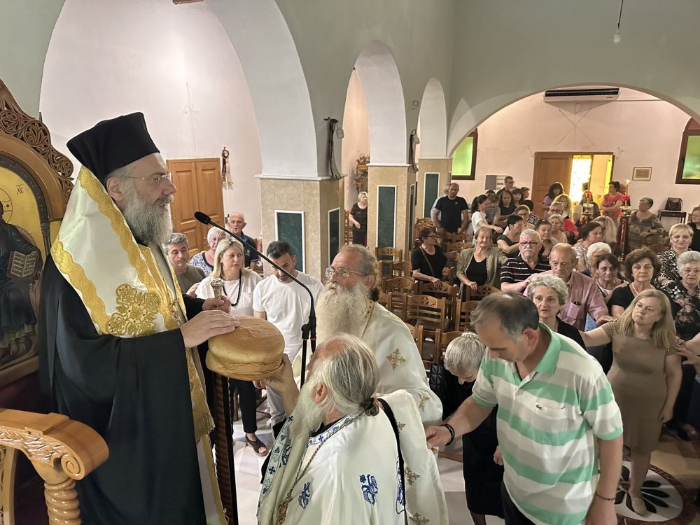 Πανήγυρη Ιεράς Εικόνος Παναγίας «Άξιον Εστίν» στον Ι. Ν. Αγίου Οικουμενίου Σεισμοπλήκτων Τρικάλων