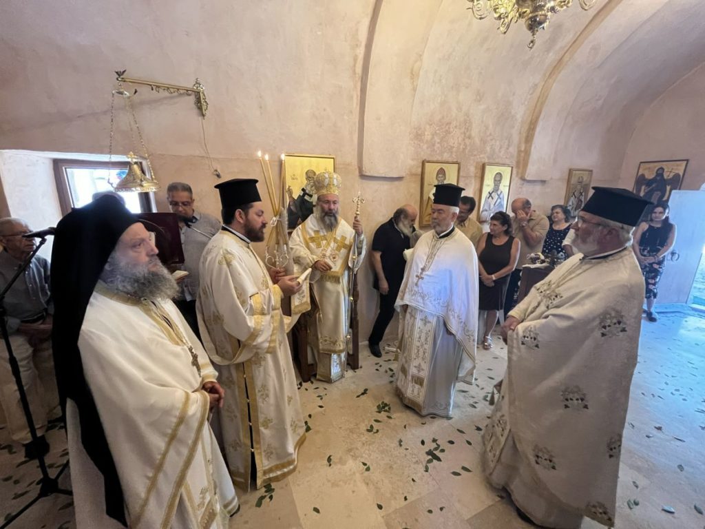Κρήτη: Οι 318 Θεοφόροι Πατέρες τιμήθηκαν στον μοναδικό ναό επ’ ονόματί τους στη Μεγαλόνησο
